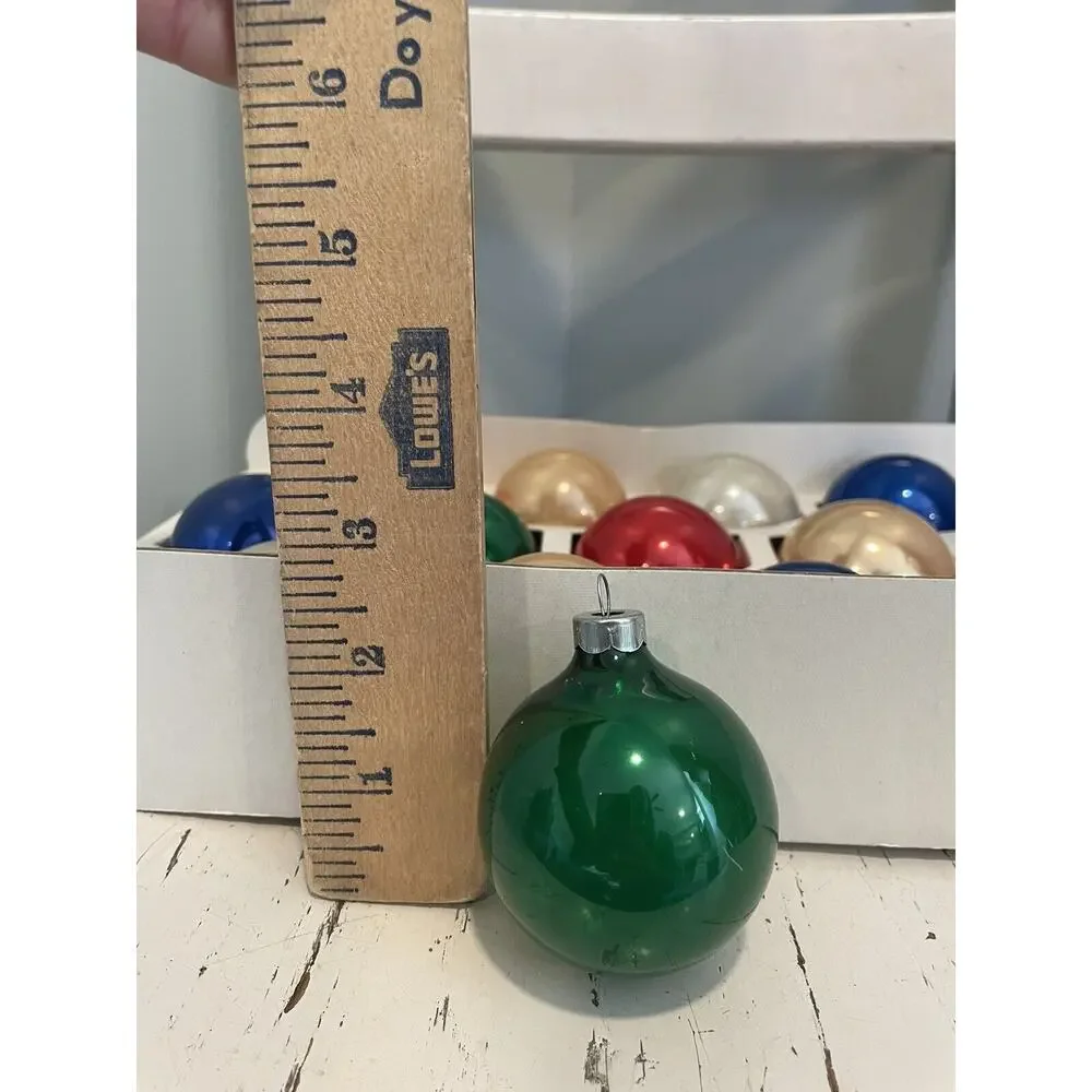 Set of 3 VINTAGE Kmart Trim A Home Christmas Ball Ornaments‎ 13 Piece Sets